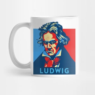 Ludwig Van Beethoven For President Mug